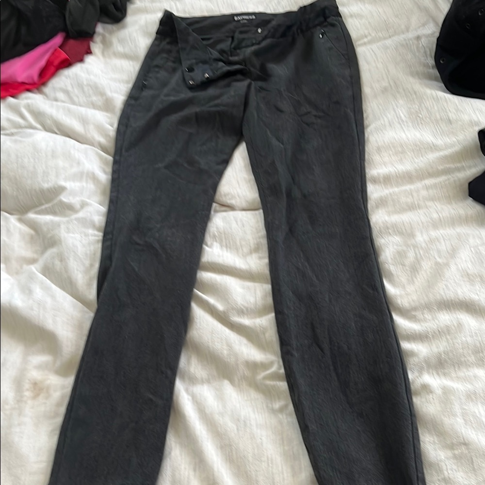 Gray Express Pants